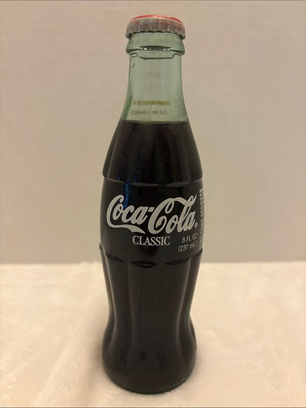 Coca-Cola Classic 25th Anniversary Walt Disney World Commemorative Bottle